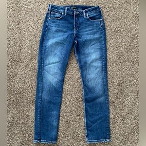 Silver Jeans Dark Blue Skinny Jeans